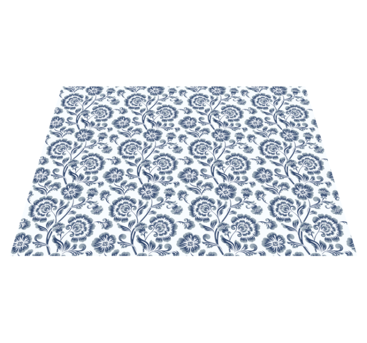 Floral Elegance Pattern carpet roses - TenStickers