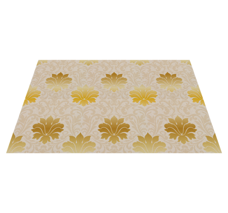 Baroque Pattern Elegance vintage vinyl carpet - TenStickers