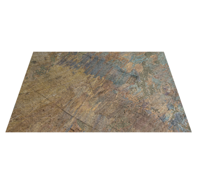 Abstract Textured Overlay vinyl rug - TenStickers