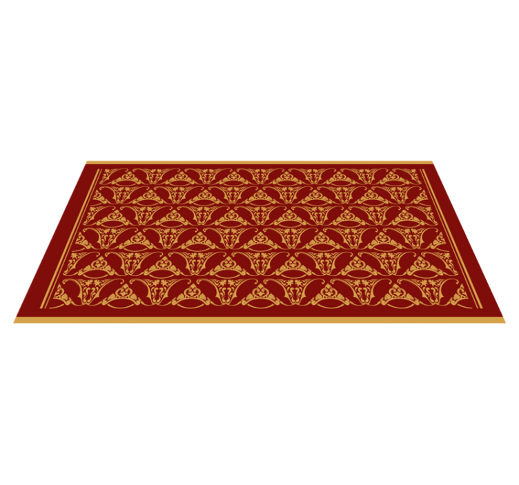 Mandala-Inspired Elegance vintage vinyl carpet - TenStickers