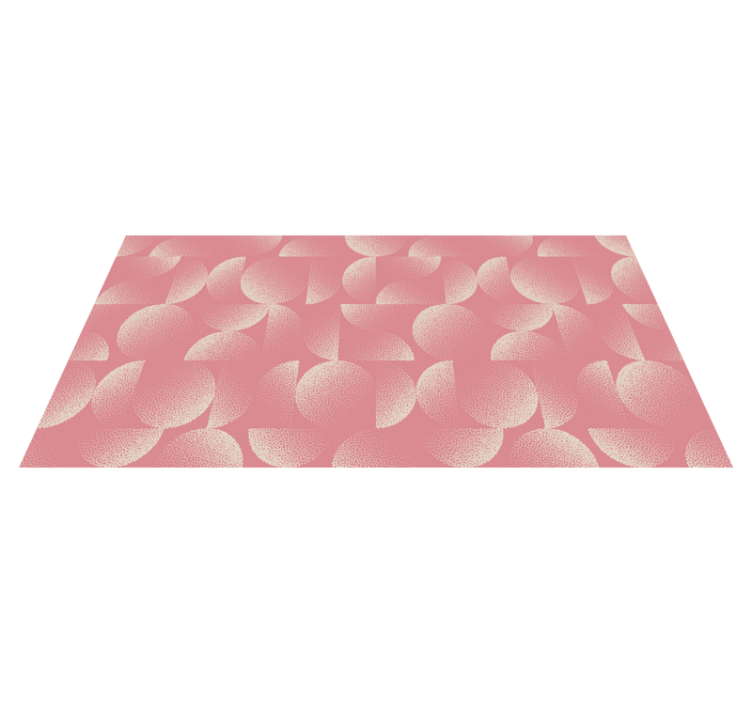 Textured petals pattern floral vinyl carpet - TenStickers