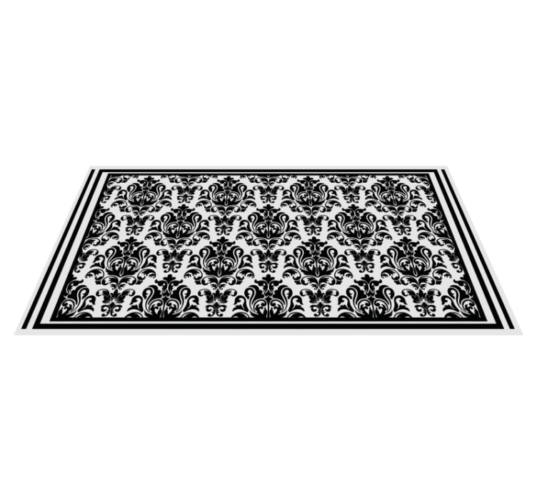Baroque elegance vintage vinyl carpet - TenStickers