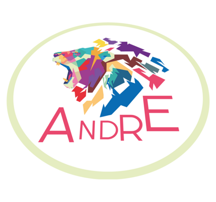 Colorful Lion Personalization custom vinyl carpet - TenStickers