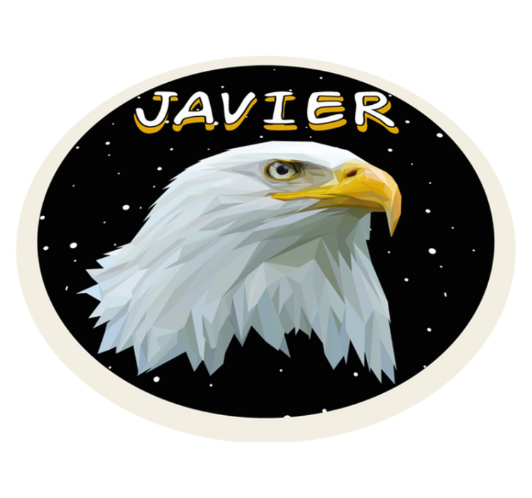 Customizable Eagle custom vinyl carpet - TenStickers