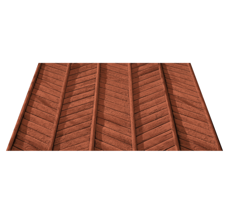 Wooden Planks Detail wood effect vinyl carpet - TenStickers