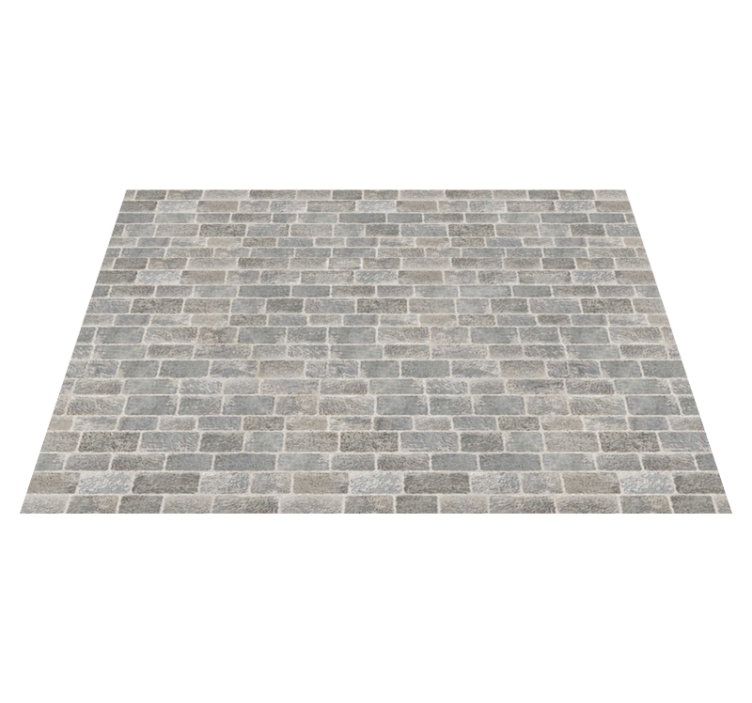 Stone pattern stone effect vinyl carpet - TenStickers