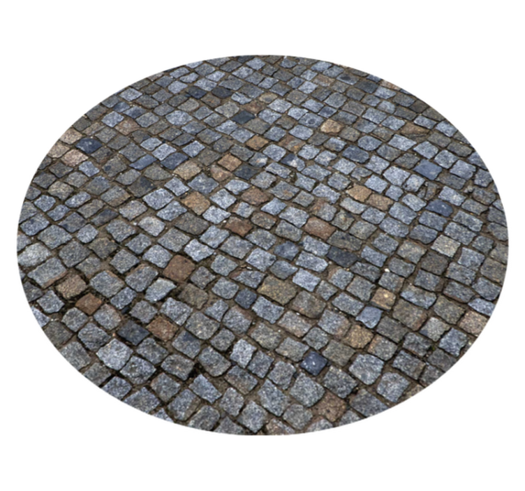Cobblestones imitation stone effect vinyl carpet - TenStickers