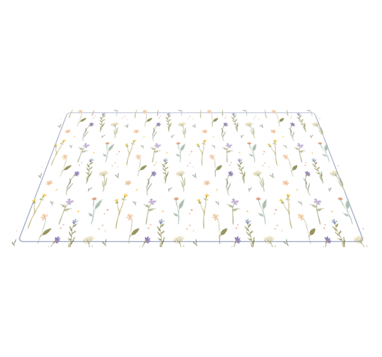 Spring twigs branches nature rug - TenStickers