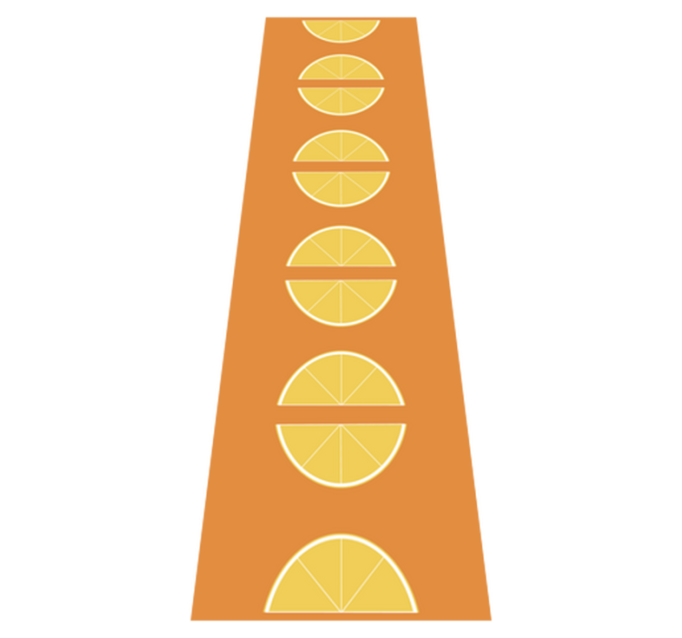 citrus slices kitchen vinyl carpet - TenStickers
