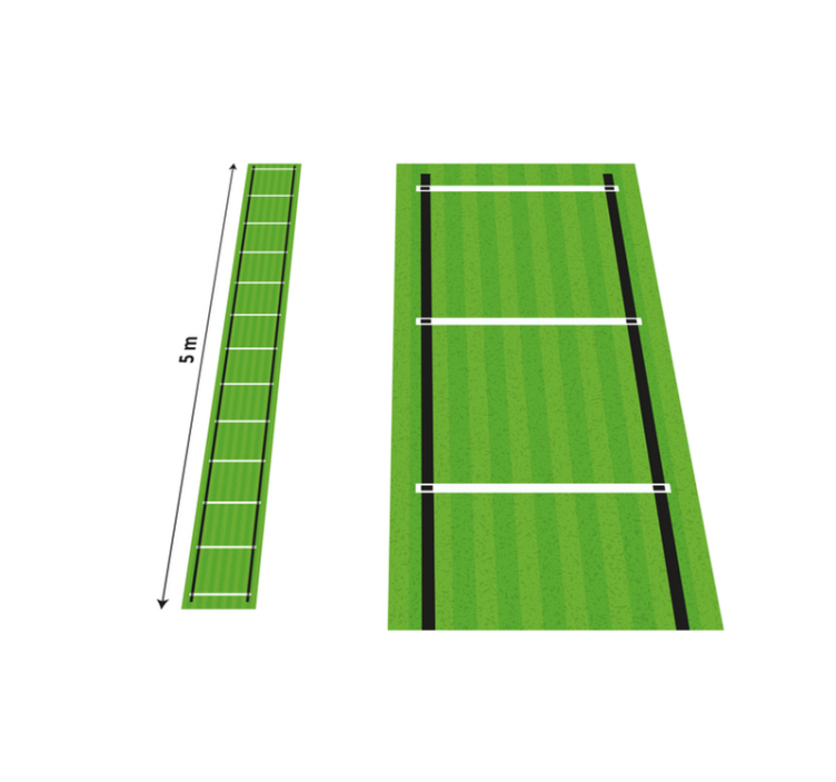 speed training Ladder  5 meters teen vinyl carpet - TenStickers