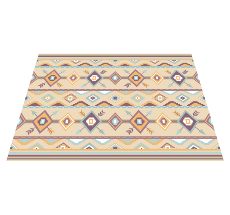 Ethnic berber beige vinyl carpet - TenStickers