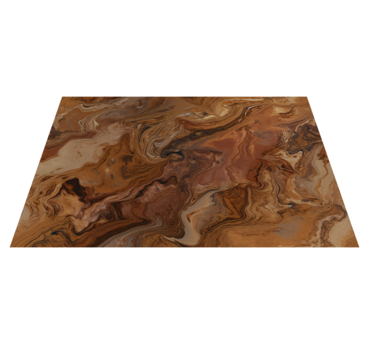 Brown shade marble vinyl carpet - TenStickers