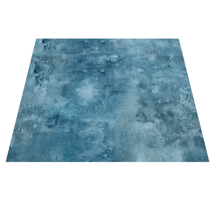 Textured design blue vinyl carpet - TenStickers