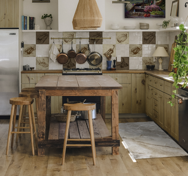 Elegant Finish marble vinyl carpet - TenStickers