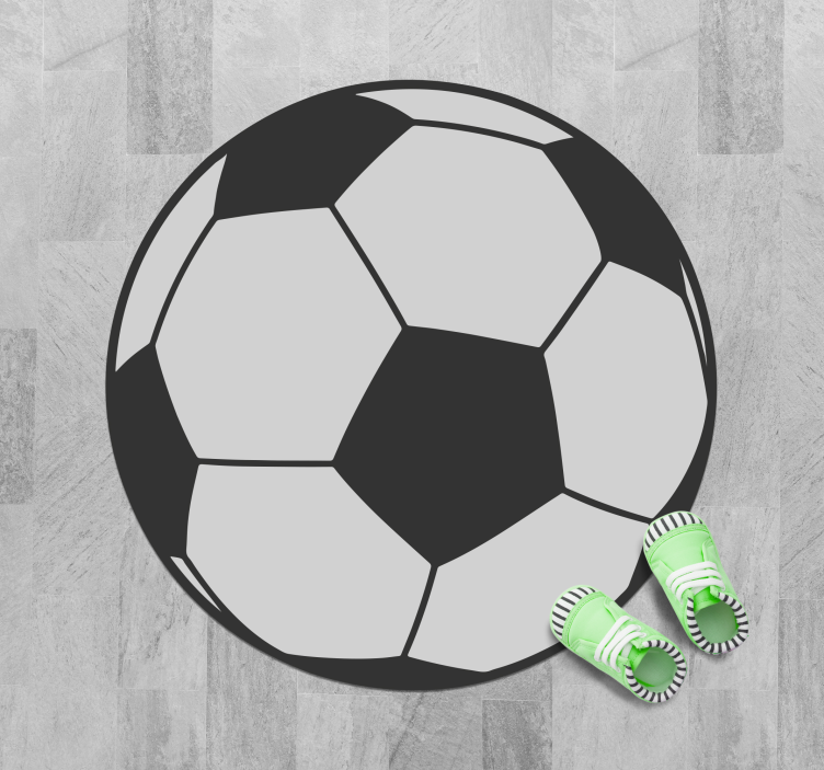 Soccer Sphere game vinyl carpet - TenStickers