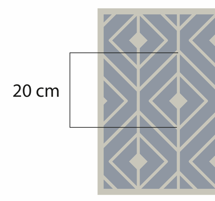 Modern geometric rug geometric rugs - TenStickers