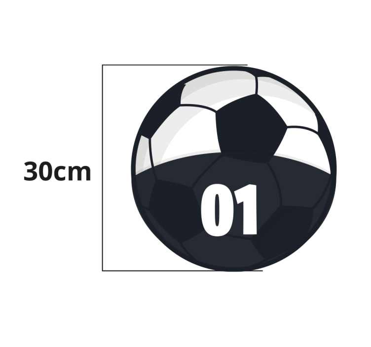 football training pack teen vinyl carpet - TenStickers