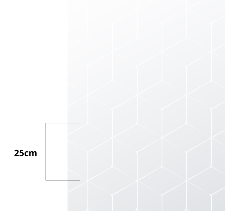 Geometric Pattern Surface tile vinyl carpet - TenStickers