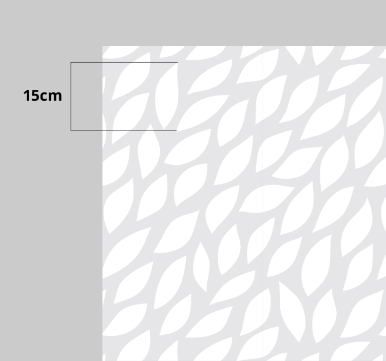 Geometric Shadow Patterns kitchen vinyl carpet - TenStickers