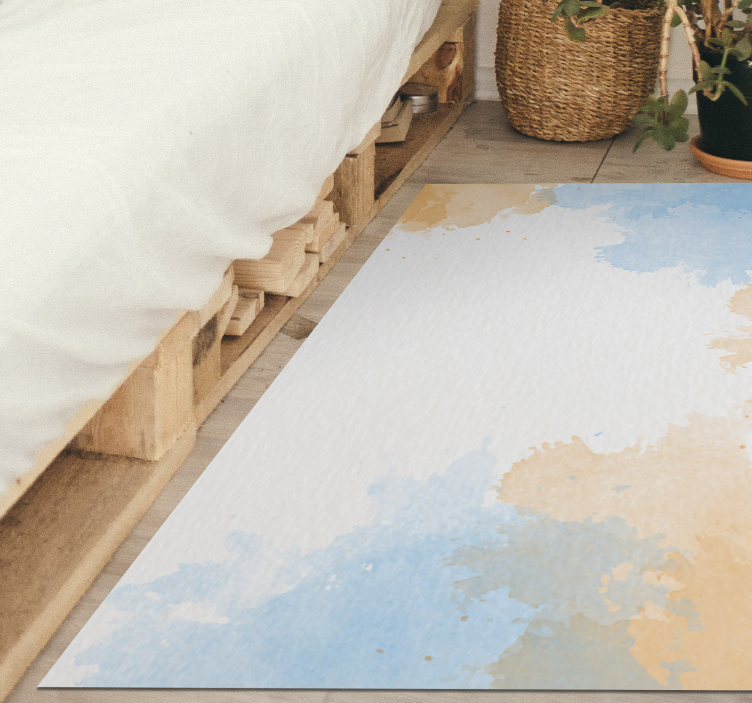 Abstract Cloudscape nature vinyl carpet - TenStickers