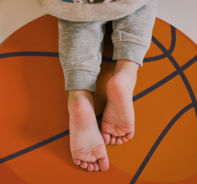 basketball teen vinyl rug - TenStickers