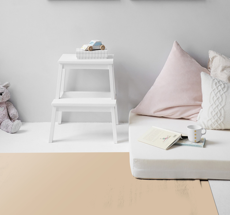 Beige vinyl carpet neutral beige surface - TenStickers