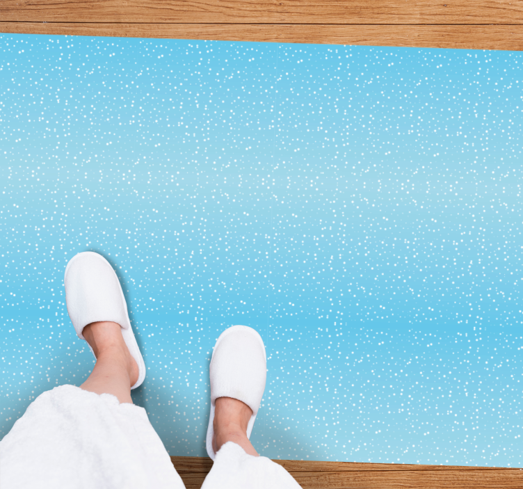 Azure shimmer veil blue vinyl carpet - TenStickers