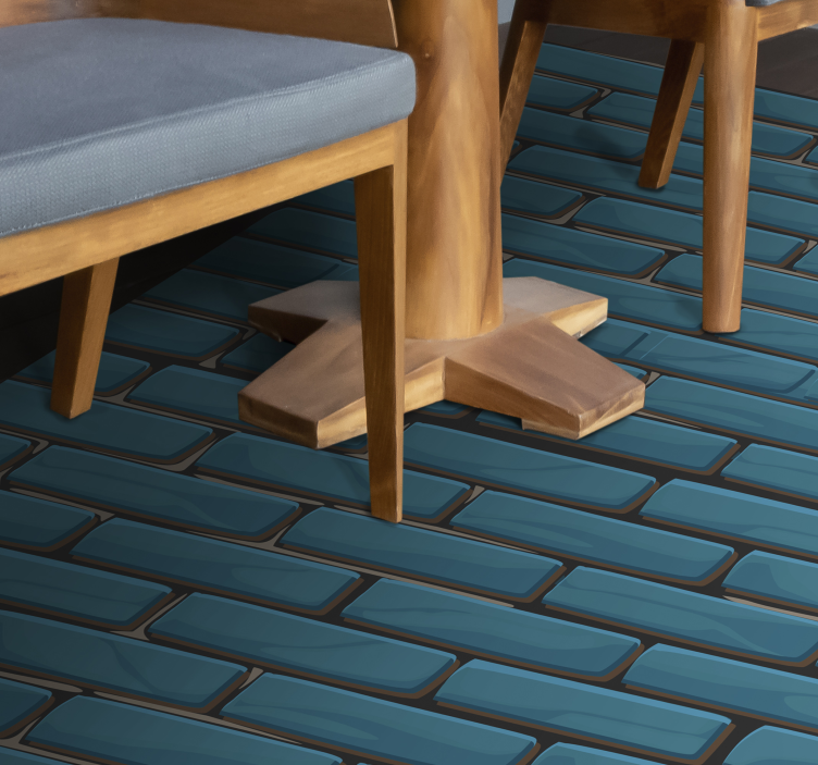 Brick Patterning tile vinyl carpet - TenStickers