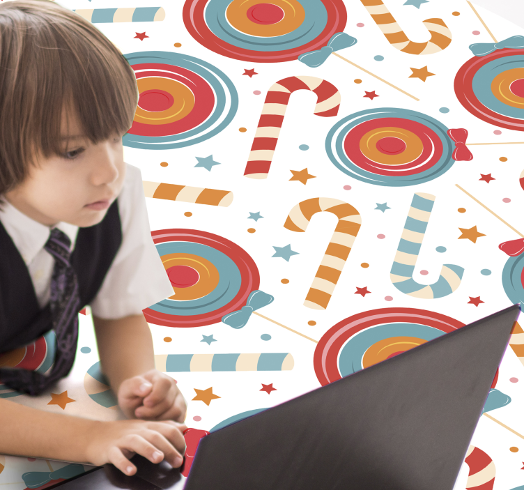 Candyland Imagery game vinyl carpet - TenStickers