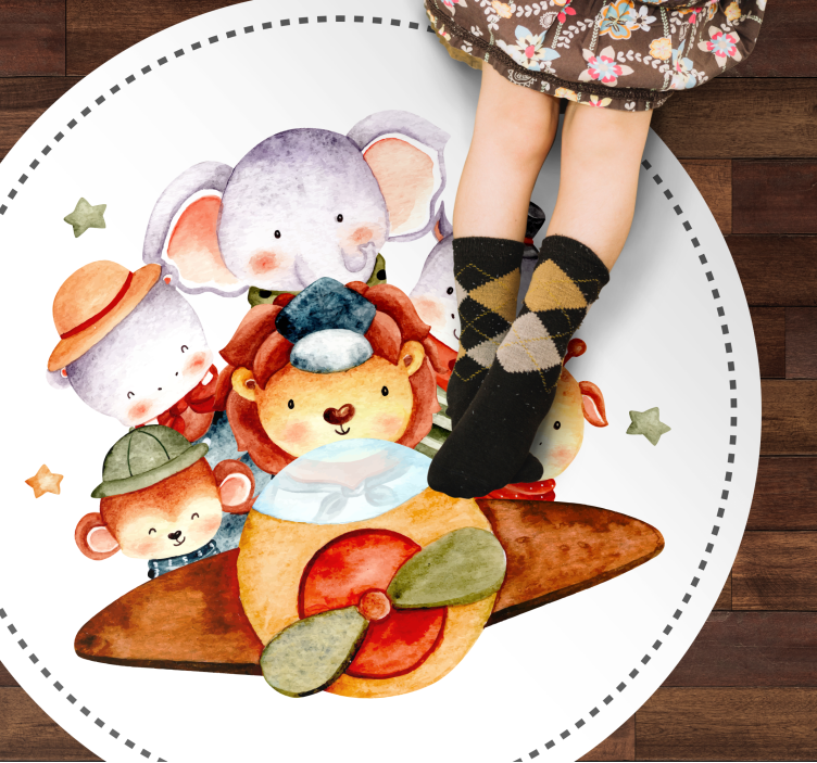 Children's Companions kids vinyl carpet - TenStickers