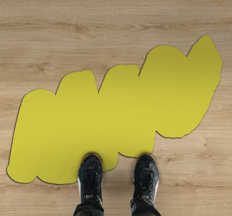 Cloud Silhouette texture vinyl carpet - TenStickers