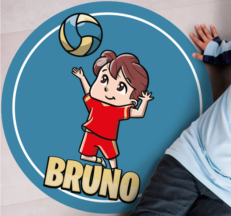 Customizable Sport custom vinyl carpet - TenStickers