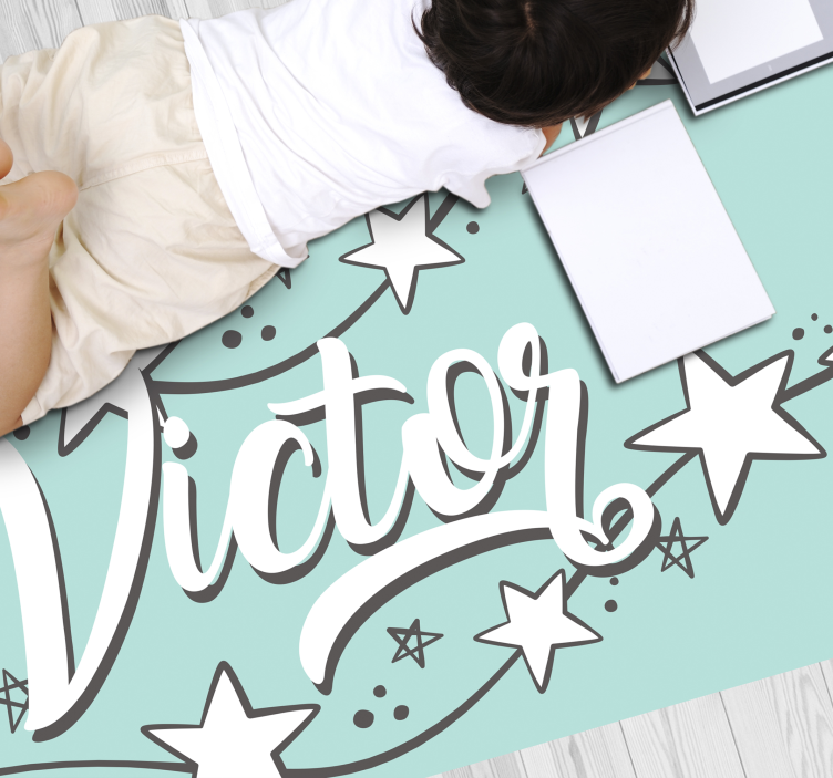 Customizable Stardust custom vinyl carpet - TenStickers