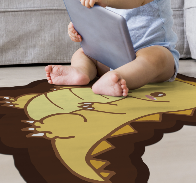 Cute dinosaur dinosaur kids vinyl carpet - TenStickers