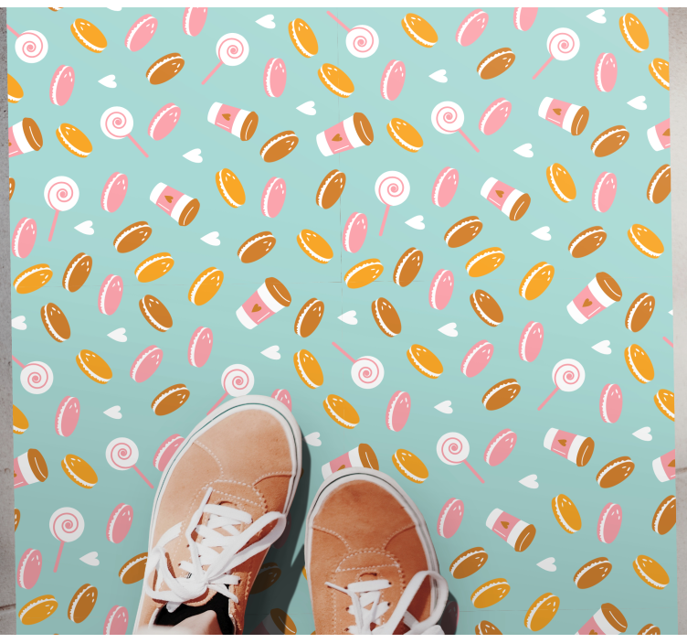 Delicious Delights Collection kids vinyl carpet - TenStickers