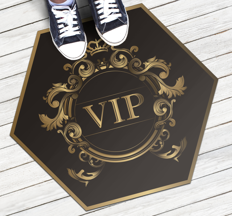 Elegant VIP Design minimalist vinyl carpet - TenStickers