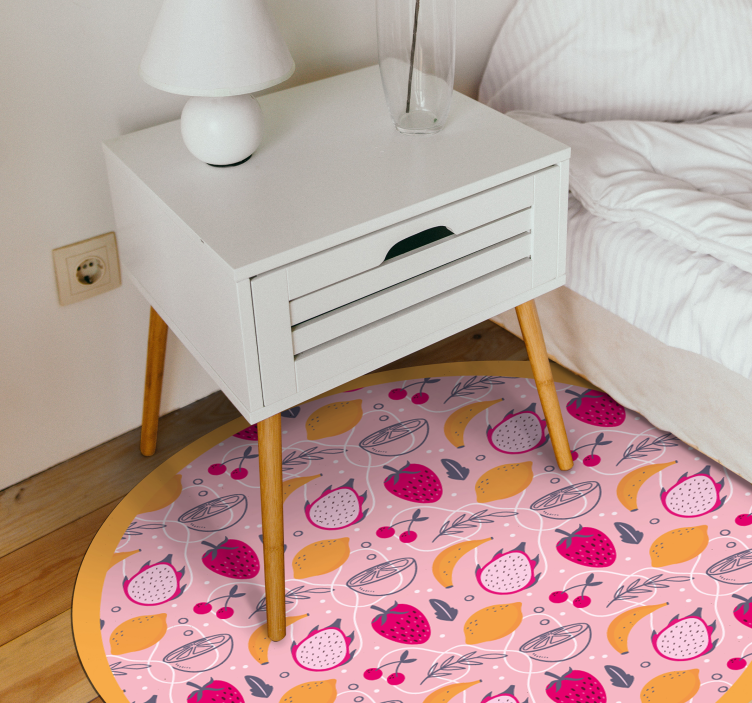 Fruity Delight animal vinyl carpet - TenStickers