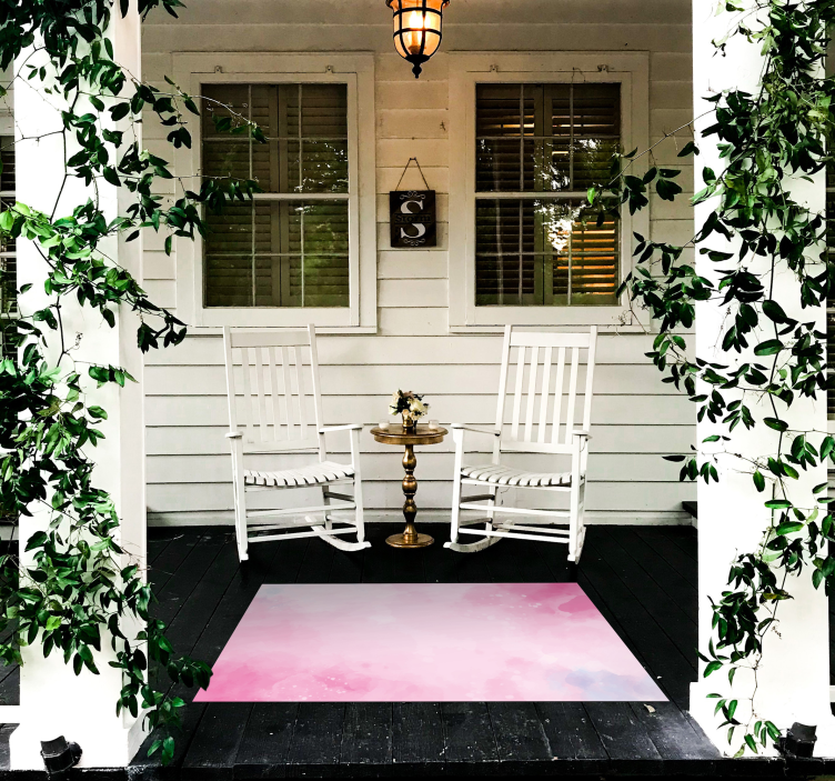 Gradient Watercolor texture vinyl carpet - TenStickers