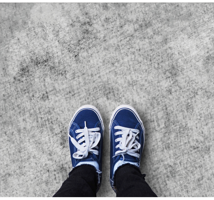 Grey Marble Texture living room vinyl carpet - TenStickers
