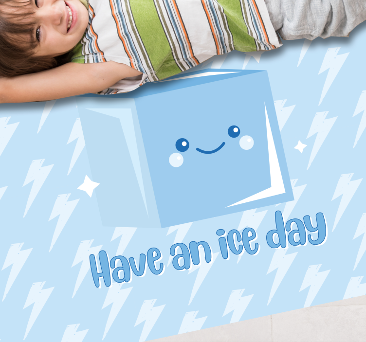 Have An Ice kids vinyl carpet - TenStickers
