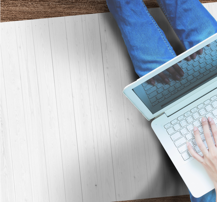 Light Texture wood effect vinyl carpet - TenStickers