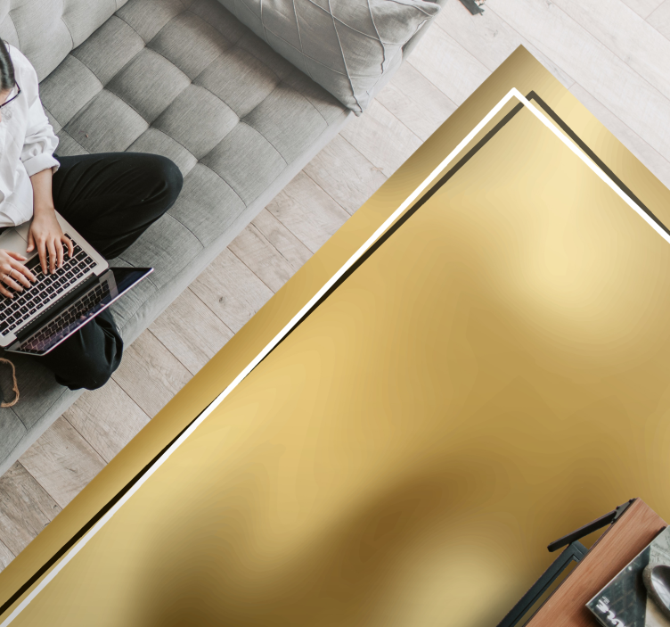 Metallic Sheen minimalist vinyl carpet - TenStickers