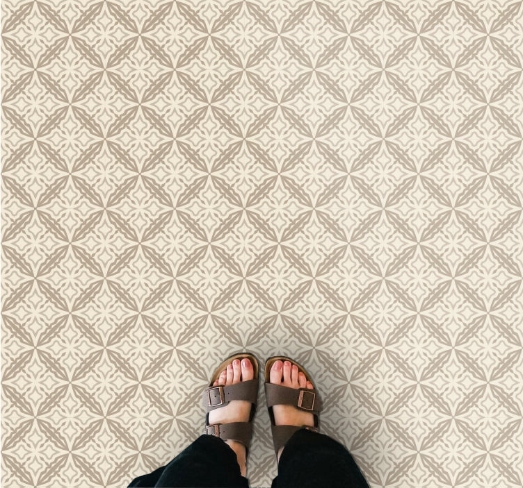 Mosaic Composition tile vinyl carpet - TenStickers