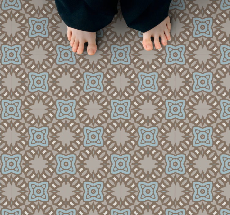 Mosaic vinyl carpet mosaic design - TenStickers