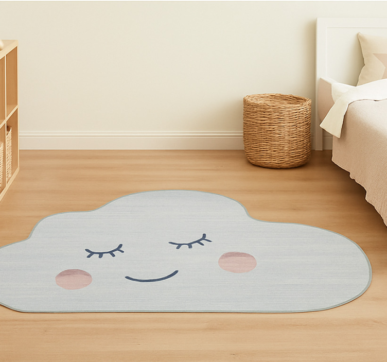 Napping cloud design kids vinyl carpet - TenStickers
