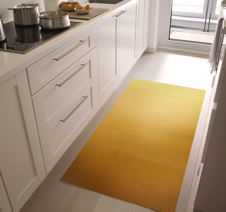 Ombré effect  yellow vinyl carpet - TenStickers