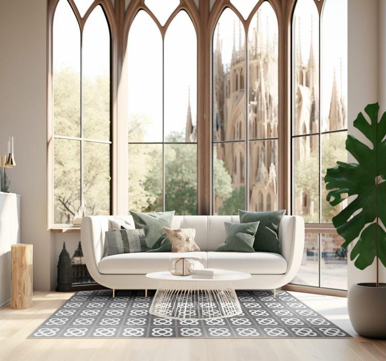 Panot" floor of Barcelona mosaic floor tiles - TenStickers