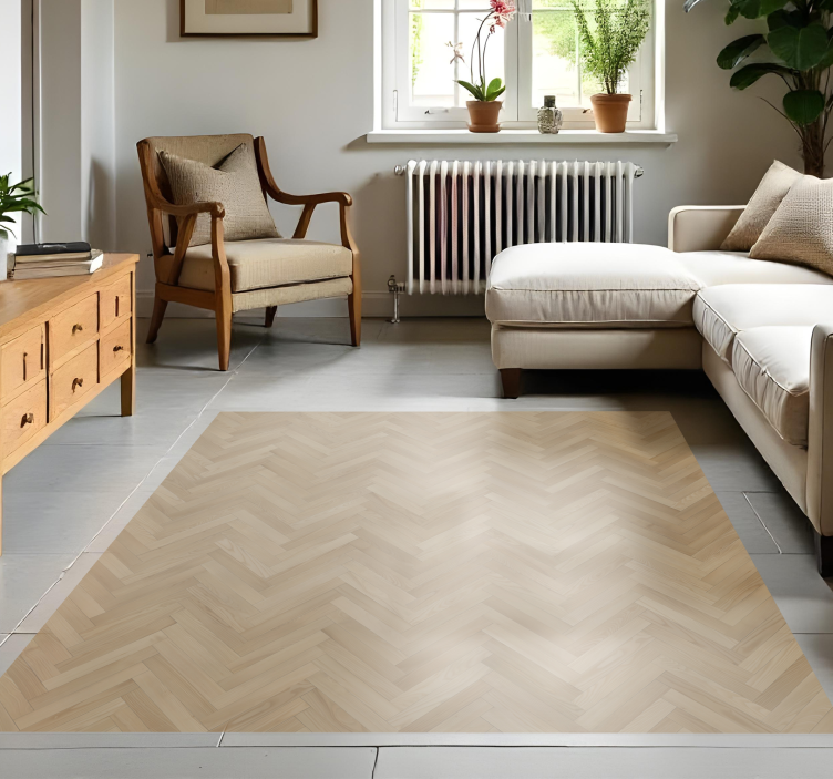 Parquet flooring wood effect vinyl carpet - TenStickers