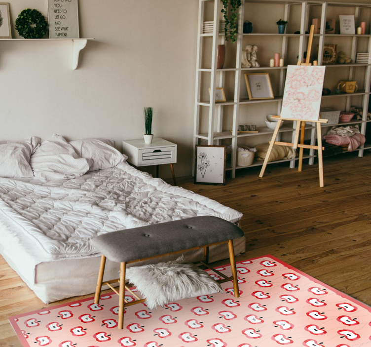 Playful Nursery Motifs kids vinyl carpet - TenStickers