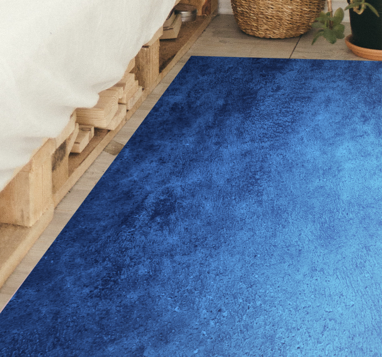 Blue Texture marble vinyl carpet - TenStickers